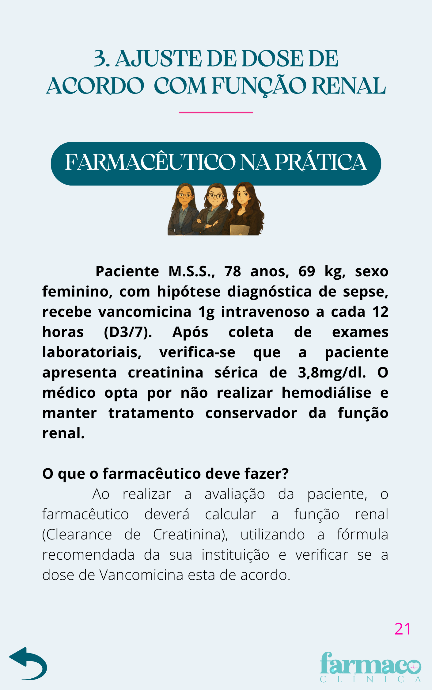 Ajuste de dose por função renal 8